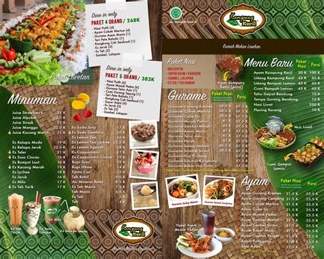 Lokasi & Harga Menu Kampung Kecil Vivo Mall Sentul - Travelandword