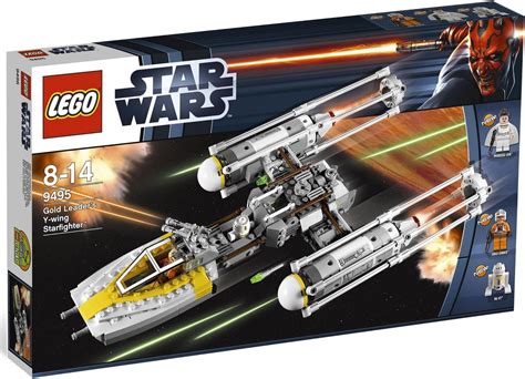 LEGO Star Wars Gold Leader's Y-Wing Starfighter (9495), Building Sets ...