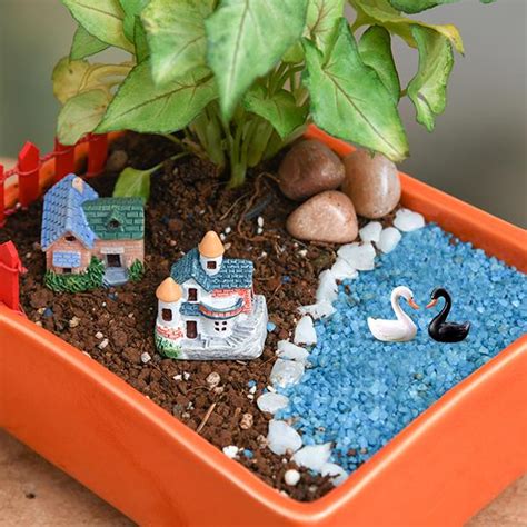 Buy DIY Countryside Lake - Miniature Garden online from Nurserylive at ...