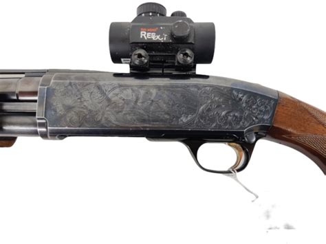 Browning Bps Special Steel Engraved Combo W/2 Barrels, Red Dot Scope - For Sale :: Guns.com