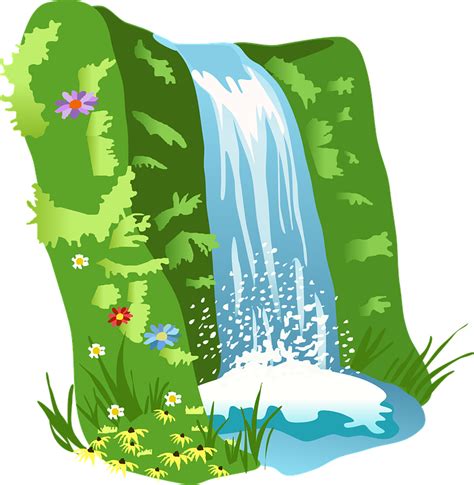 Free vector graphic: Waterfall, Water, Nature, Landscape - Free Image on Pixabay - 310140