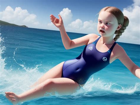 free hd pictures for websites: greta thunberg swimsuit