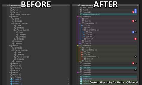 GitHub - febucci/unitypackage-custom-hierarchy: Unity package to help ...