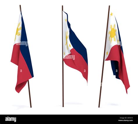 Philippines flag Cut Out Stock Images & Pictures - Alamy