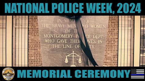 National Police Week Memorial Ceremony, 2024. - YouTube