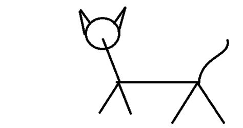 Free Cat Stick Figure, Download Free Cat Stick Figure png images, Free ...