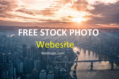 20 FREE Stock Photo Sites For Commercial and Personal Use | Webtopic