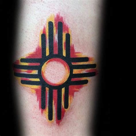 50 Zia Tattoo Designs For Men - New Mexico Ink Ideas