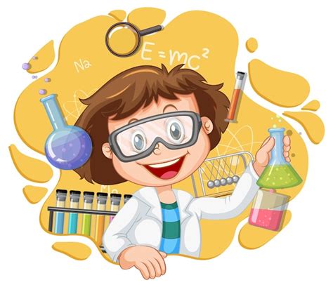 Science Cartoon Clipart