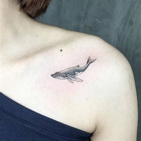 Cute Little Whale Tattoo by hiheadrox | Whale tattoos, Tattoos for guys ...