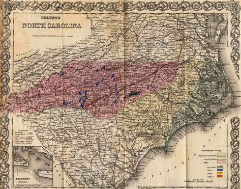 Pin by George Anderson on Maps of States and Provinces | Map, North carolina history, My old ...