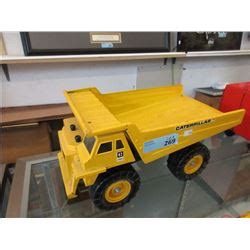 Pressed Metal Caterpillar Dump Truck Toy