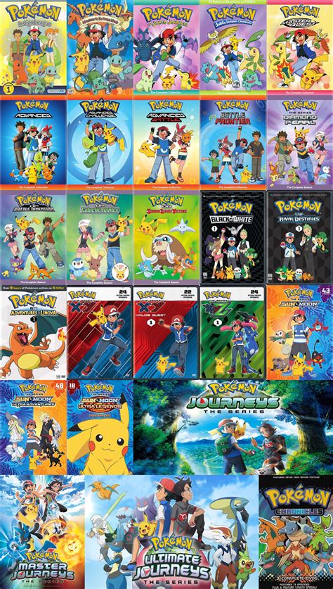 The Complete Pokemon Anime series by Advanceshipper2021 on DeviantArt