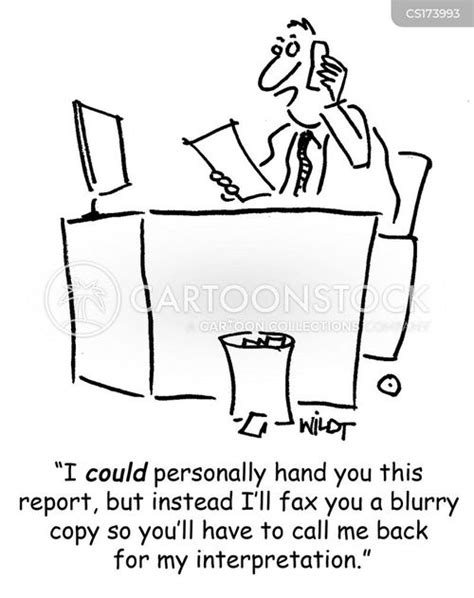 Fax Machine Cartoons and Comics - funny pictures from CartoonStock