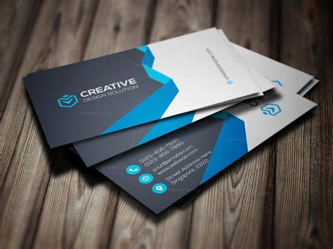 Chic Modern Business Card Template 000781 - Template Catalog