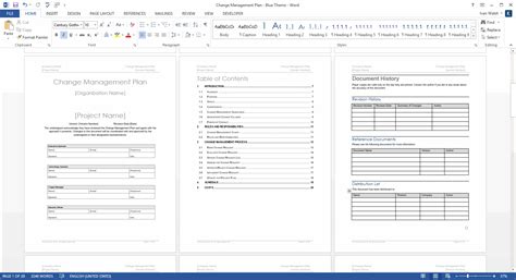 Change Management Plan Template (MS Word+Excel spreadsheets) – Templates, Forms, Checklists for ...