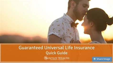 Guaranteed Universal Life Insurance - A Low Cost Version of Whole Life?