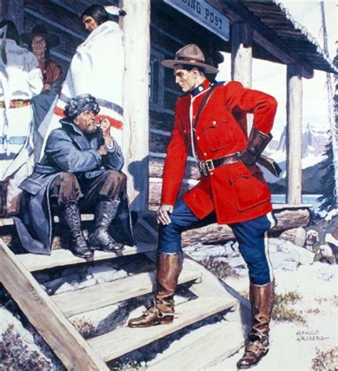 Arnold Friberg's Mounties | Canadian art, Canadian history, History