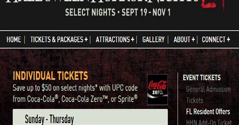 How much are universal studios halloween horror nights tickets | ann's blog