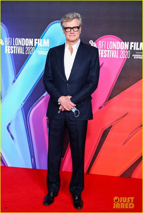 Colin Firth Attends Socially Distanced 'Supernova' Premiere in London ...