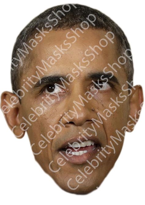 Barack Obama 5 Printable Masks Fun Mask | Etsy