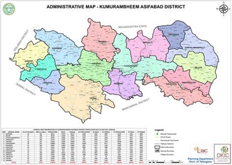 KUMURAMBHEEM ASIFABAD DISTRICT MAP by Rajesh Dupta - Issuu