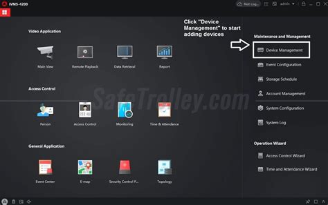 How to Use the Latest Version of Hikvision iVMS-4200 (V3.x) - SafeTrolley