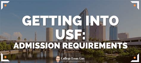 USF Admission Requirements 2023