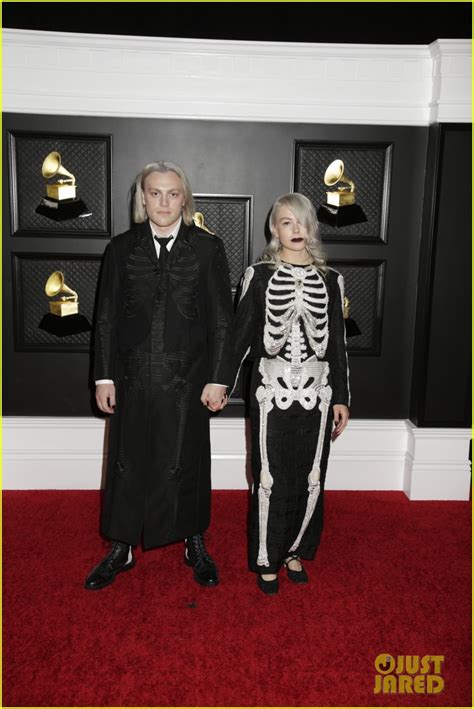 Best New Artist Nominee Phoebe Bridgers Wears A Skeleton on Her Dress For Grammys 2021: Photo ...