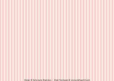 Candy Stripes Background - Pink and Cream - Landscape - CUP186109_1050 | Craftsuprint