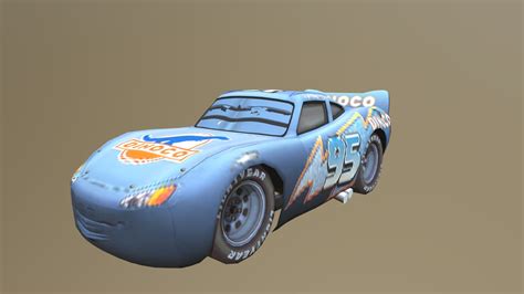 Dinoco Lightning McQueen - 3D model by Bridget Goins (@britttanygoins23 ...