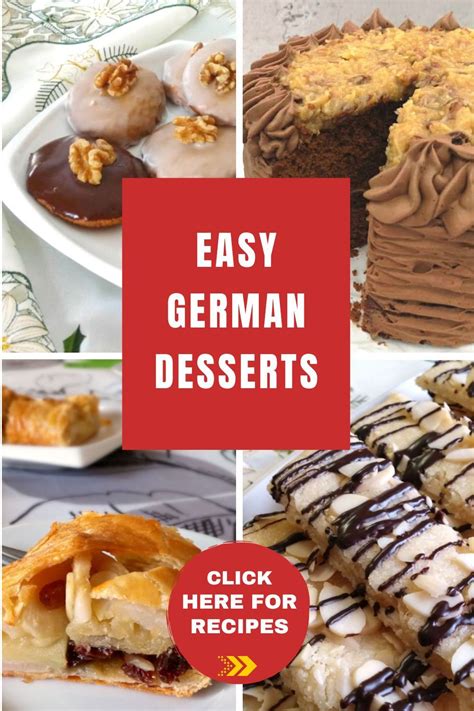 Easy German Desserts made Just like Oma Traditional German Desserts, Traditional Food, Easy ...