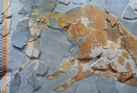 Bull-Leaping Fresco from the Palace of Knossos – Mythological Connections