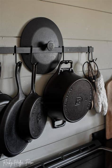 How to Store Cast Iron Pans - Rocky Hedge Farm