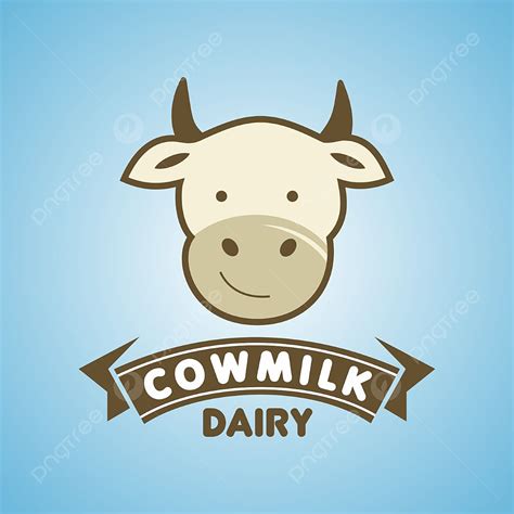 Milk Cow Dairy Vector PNG Images, Creative Cow Milk Dairy Logo Design Template, Logo, Letter ...