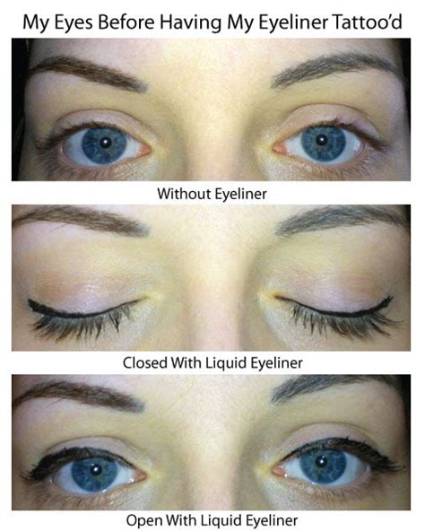 Semi Permanent Makeup Eyeliner Before And After | Saubhaya Makeup