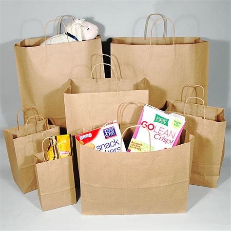 Paper Shopping Bags | Kraft Shopping Bags | White Shopping Bags | Paper Grocery