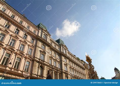 Historic Architecture in the Center of Vienna Stock Image - Image of ...