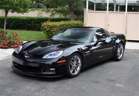 Z06 Picture request:Lowered Black C6 Z06 w/factory chromes - CorvetteForum - Chevrolet Corvette ...