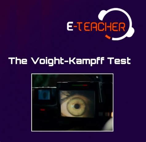 The Voight-Kampff Test