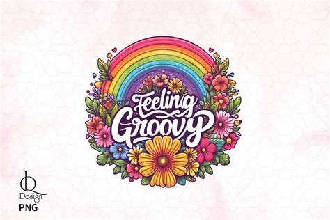 Feeling Groovy Sublimation Clipart PNG Graphic by LQ Design · Creative ...