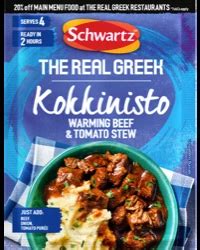 Buy The Real Greek Kokkinisto Recipe Mix | Schwartz