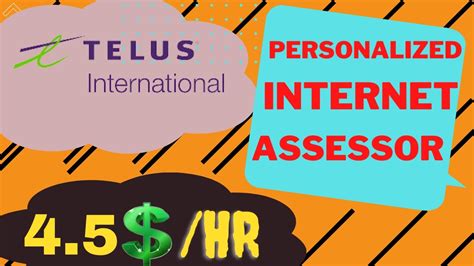 Personalized Internet Assessor | Telus International | How To Apply ...
