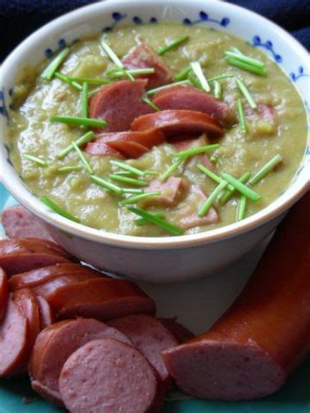 Erwtensoep - Dutch Pea Soup Dutch Recipes, Soup Recipes, Cooking Recipes, Healthy Recipes, Amish ...