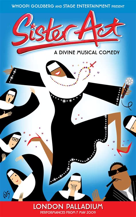 Heaven Sent! | Macaroni KID Hunterdon | Sister act musical, Broadway poster, Broadway musicals