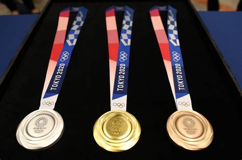 Going for gold: Tokyo unveils 2020 Olympics medal designs