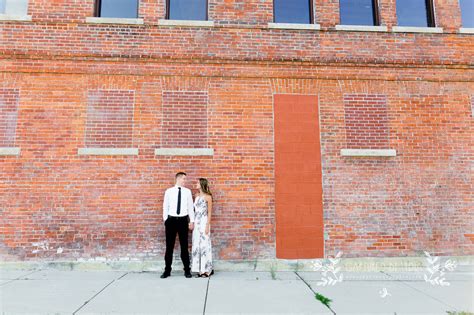 Hunter + Tyler || Downtown Lima, Ohio Engagement Session - Captured by ...