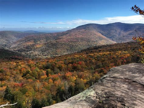 Giant Ledge, Catskill Mountains, 10/13/17 : r/newyork