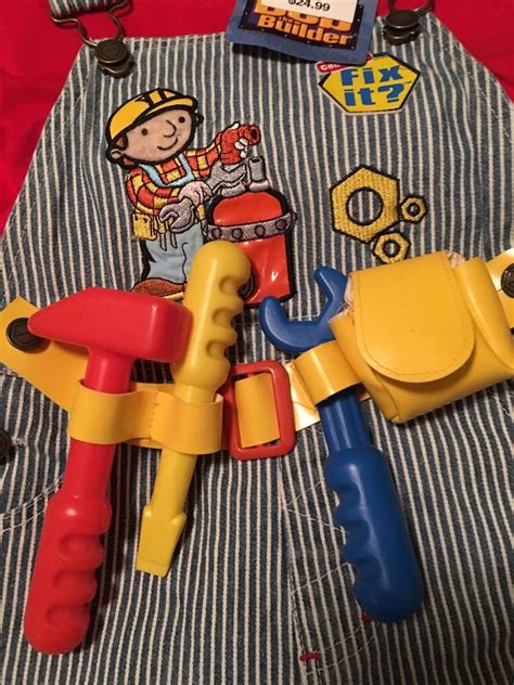 Bob The Builder 2 Piece outfit With Play Tool Belt Size 2T | #1853405054