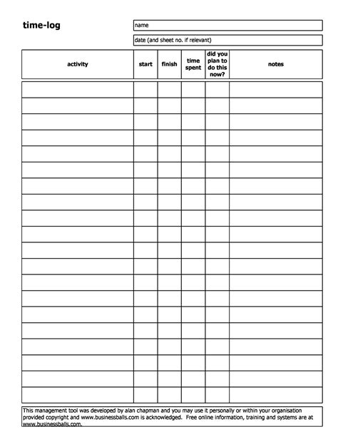 Time Tracking Spreadsheet Template For Your Needs